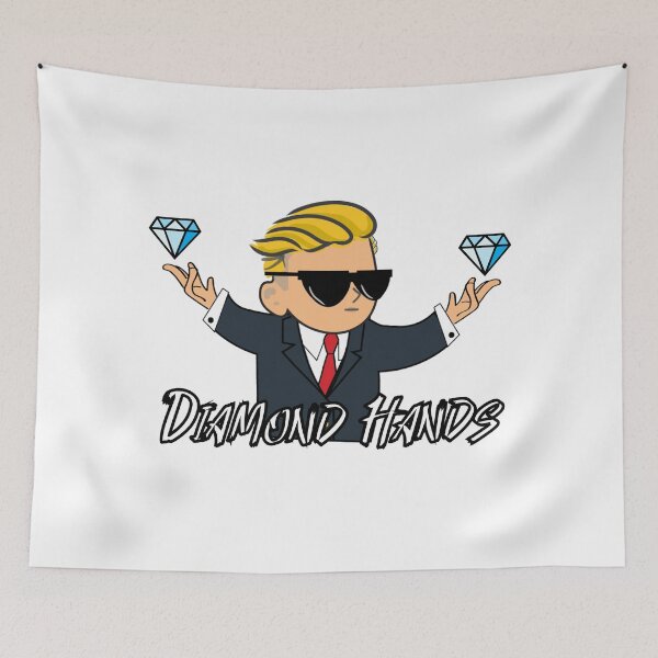 Item preview, Diamond Hands designed and sold by EcruCloud.