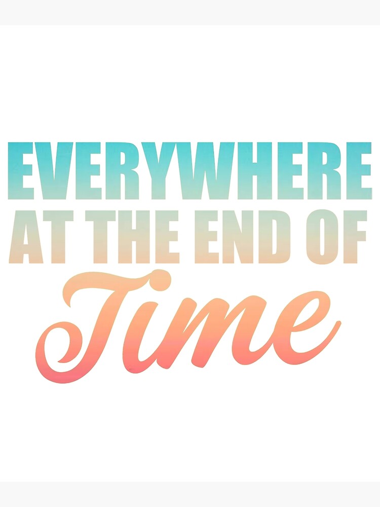 Everywhere at the End of Time by the Caretaker Album Cover Art Collection  Spiral Notebook for Sale by rhonstoppable27