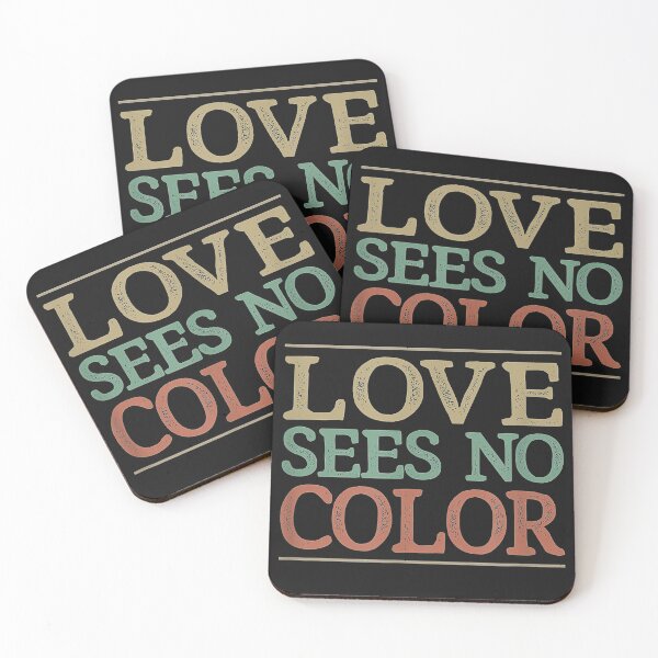 Item preview, Love Sees No Color - Vintage Style  designed and sold by truongminhchau.