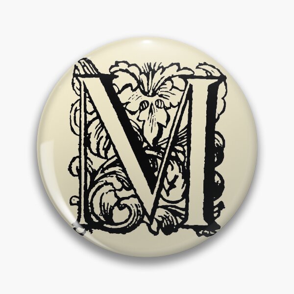Item preview, M Initial  designed and sold by PrintPressProj.