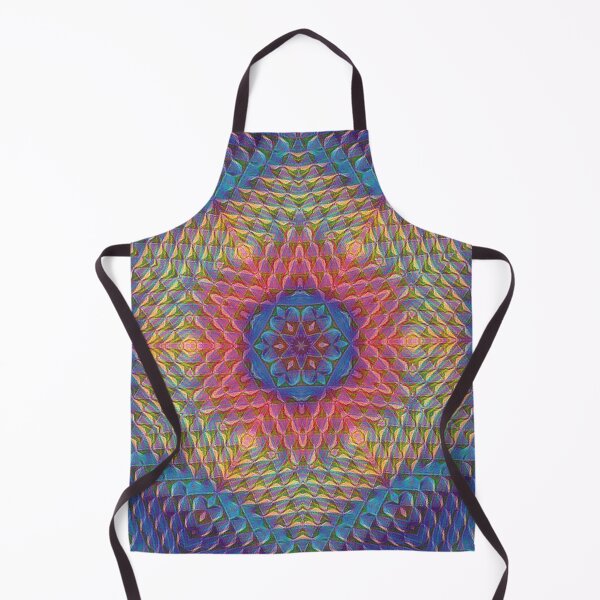Item preview, Pyramidal kaleidoscopic mandala designed and sold by andromedoz.