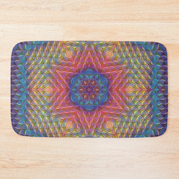 Item preview, Pyramidal kaleidoscopic mandala designed and sold by andromedoz.