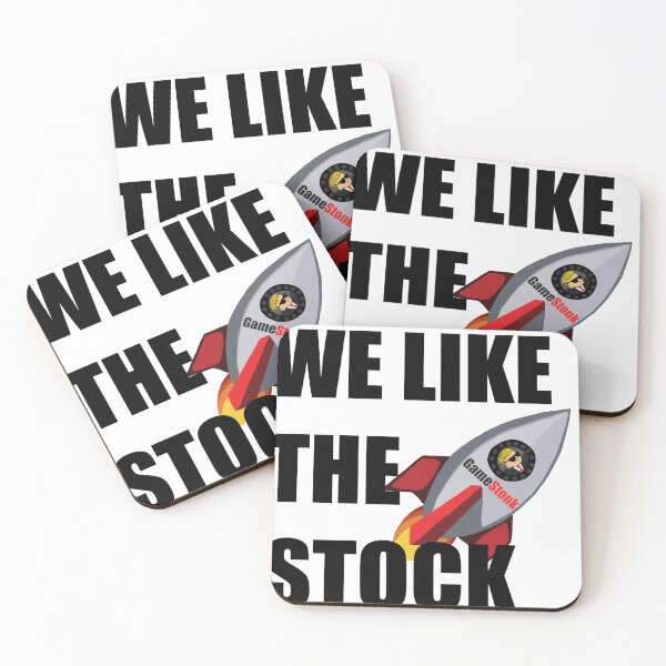 Aperçu de l'œuvre Nous aimons le stock (Game Stonk) créée et vendue par DesignedDigital.