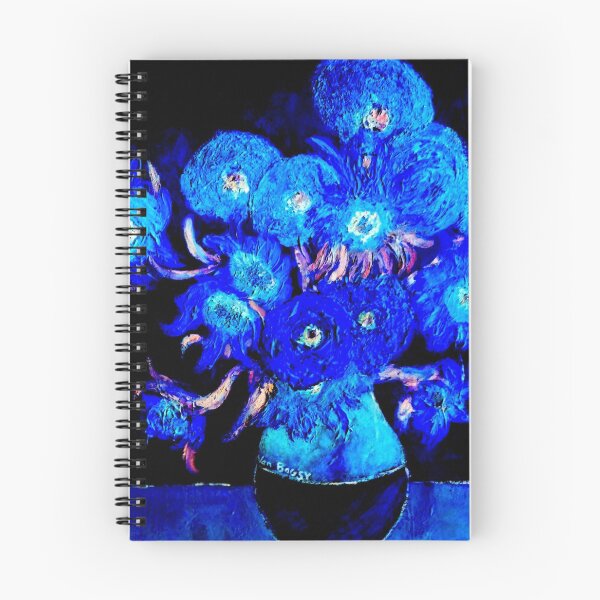 Item preview, Blue Sunflowers Van Bagsy designed and sold by Bagsyrose.