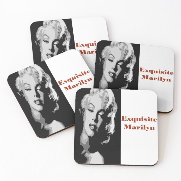 Artikelvorschau, Vintage Marilyn Monroe schwarz und weiß entworfen und verkauft von Vicky Rodden.
