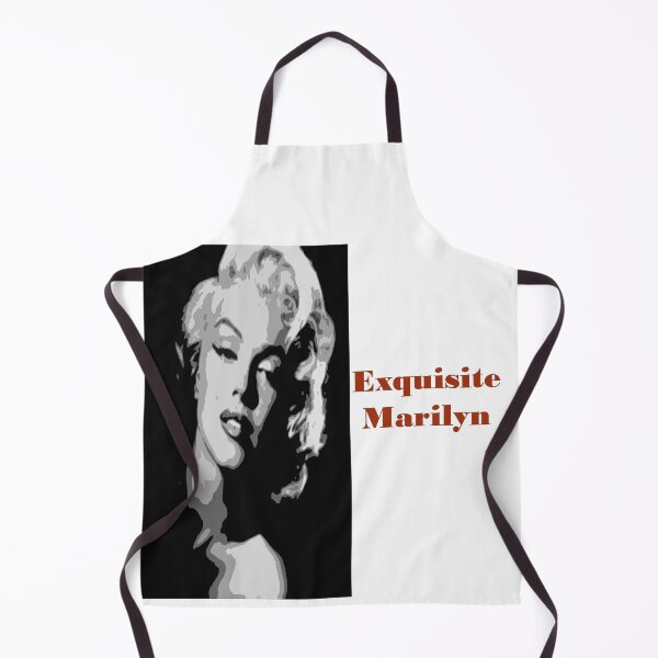 Artikelvorschau, Vintage Marilyn Monroe schwarz und weiß entworfen und verkauft von Vicky Rodden.