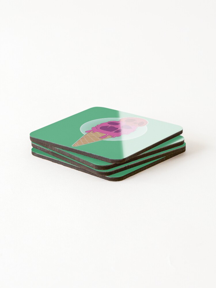 Thumbnail 4 of 5, Coasters (Set of 4), Ice Scream designed and sold by Rons-Designs.