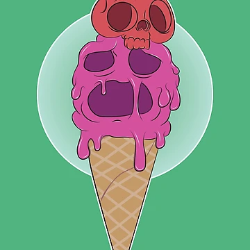 Artwork thumbnail, Ice Scream by Ron's Designs