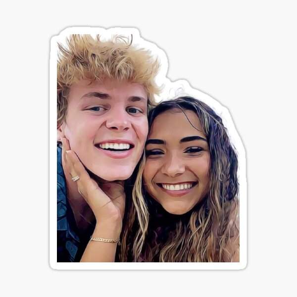 Sienna & Jack Sticker