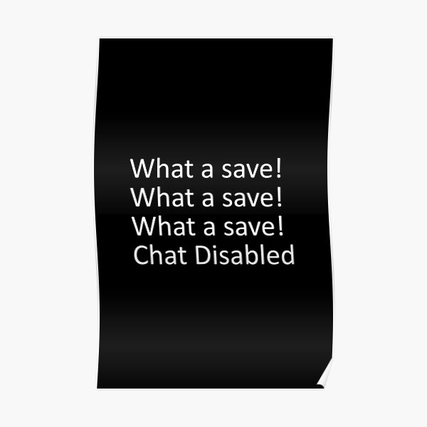 What A Save! Poster