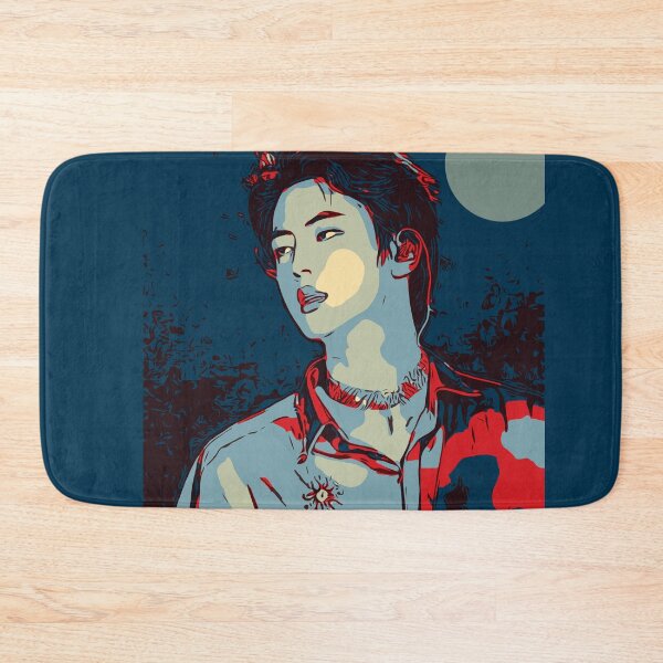 Item preview, Jin Mr. Worldwide Handsome Under the Moon Anime Manga Style designed and sold by M3G4MERCH.