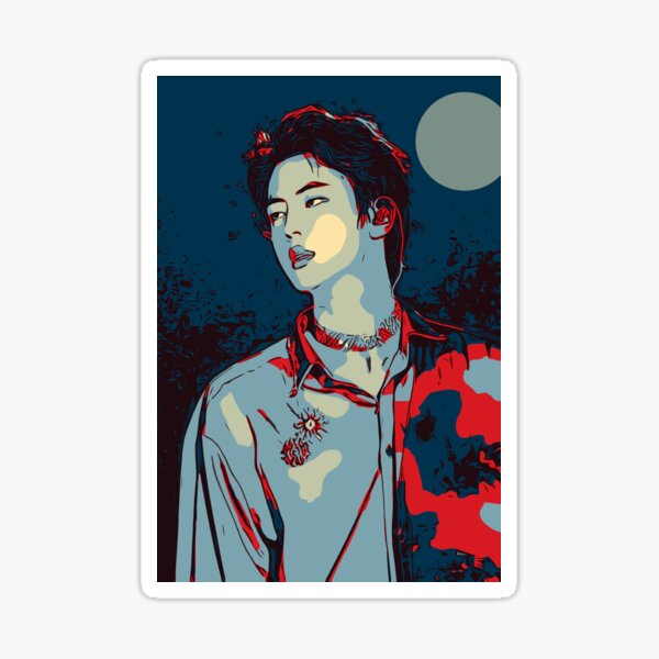 Artikel-Vorschau von Jin Mr. Worldwide Schön unter dem Mond Anime Manga Style, designt und verkauft von M3G4MERCH.