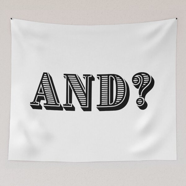 Item preview, And? designed and sold by miTeless seDign.