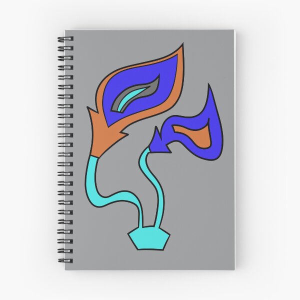 Item preview, Funky Blue Fire Flowers designed and sold by VazMasDesign.