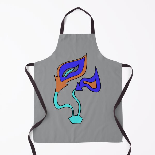 Item preview, Funky Blue Fire Flowers designed and sold by VazMasDesign.
