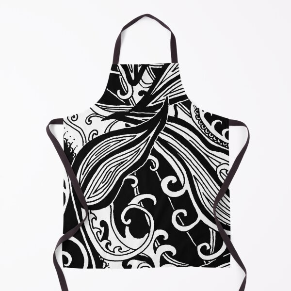 Item preview, Forest Floor Aussie Tangle 019 in Black with Transparent Background designed and sold by Heatherian.