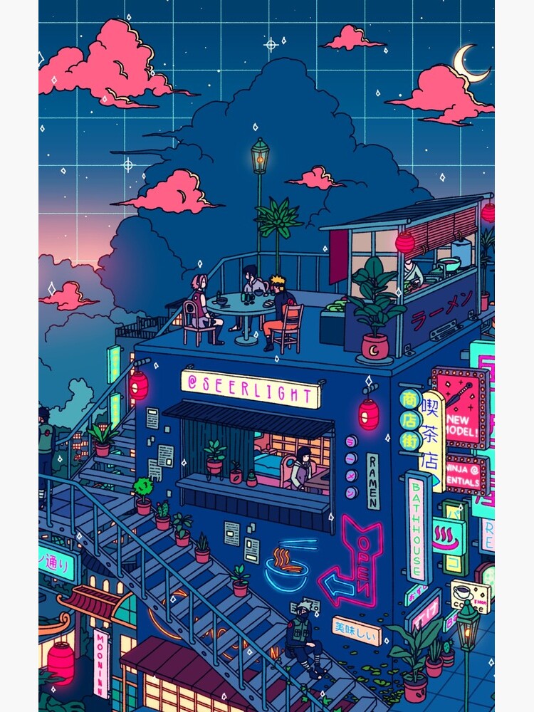 Neon Village by SeerStuff