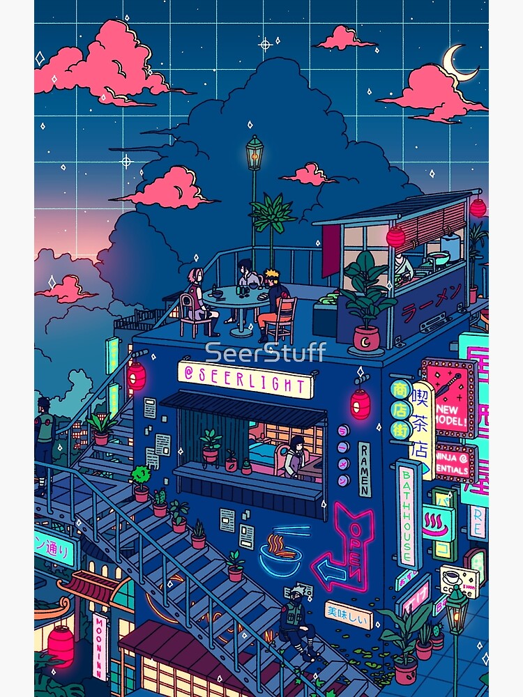 Neon Village by SeerStuff