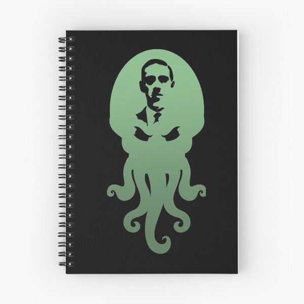 Item preview, Cthulhu and Lovecraft designed and sold by LupaShiva.
