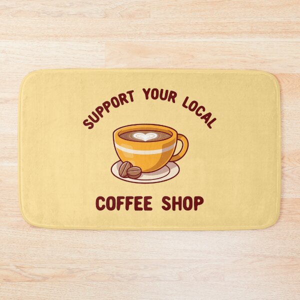 Item preview, Support your local coffee shop designed and sold by Morcawork.