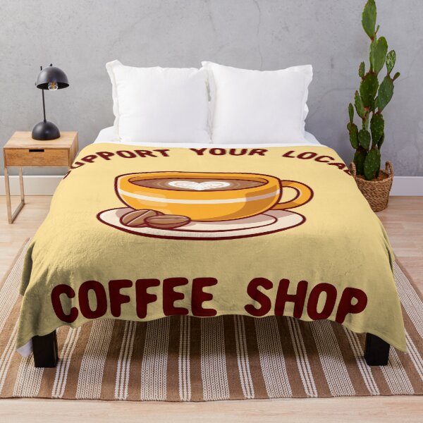 Item preview, Support your local coffee shop designed and sold by Morcawork.