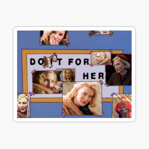 Do it for Carol ;) Sticker