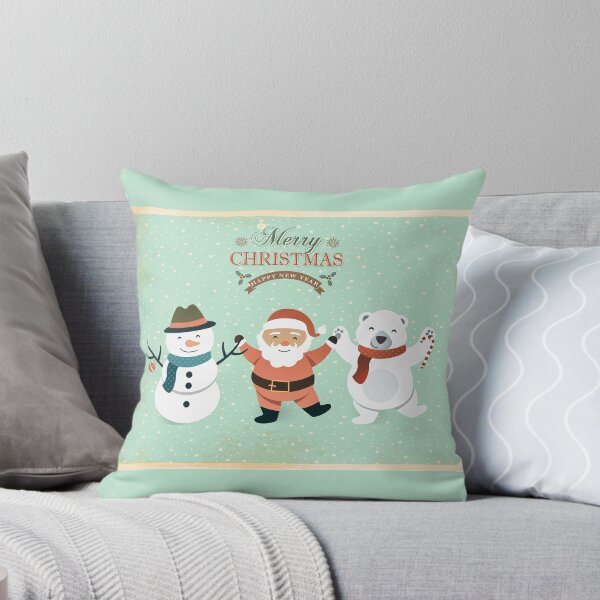 Item preview, Retro Cute Christmas Characters designed and sold by TastefulDesigns.