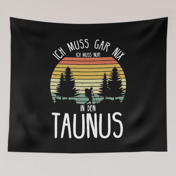 Item preview, Taunus hiking forest Hessen gift idea designed and sold by TodayrShirts.