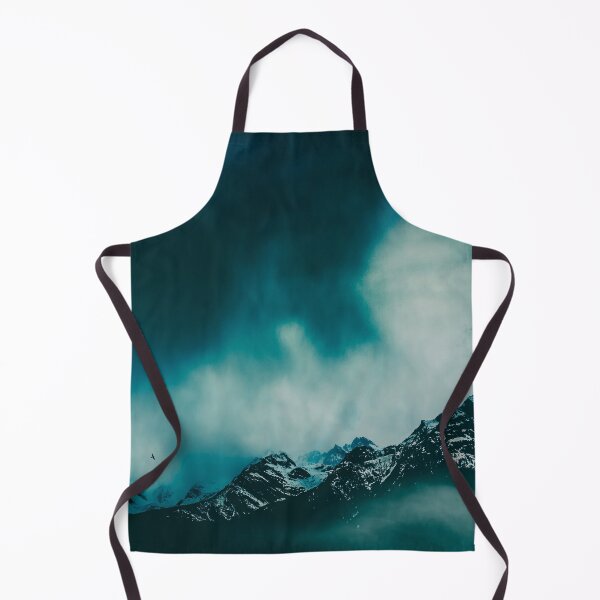 Item preview, wild peaks - Misty Mountains on a Winter Day designed and sold by Dyrk Wyst Redbubble Shop.