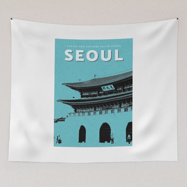 Item preview, Seoul  Gwanghwamun Gate South Korea designed and sold by TheJoeyStudio.