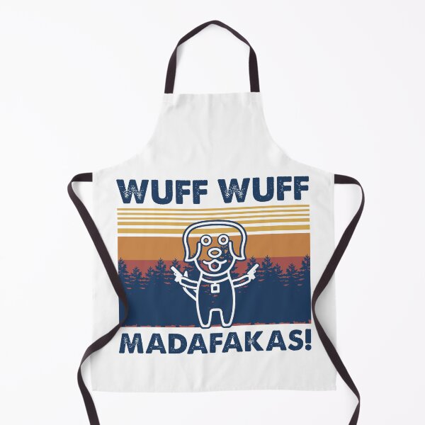 Item preview, Woof Woof Madafaka's Vintage Crazy Dog Funny Graphic designed and sold by lotushaza.