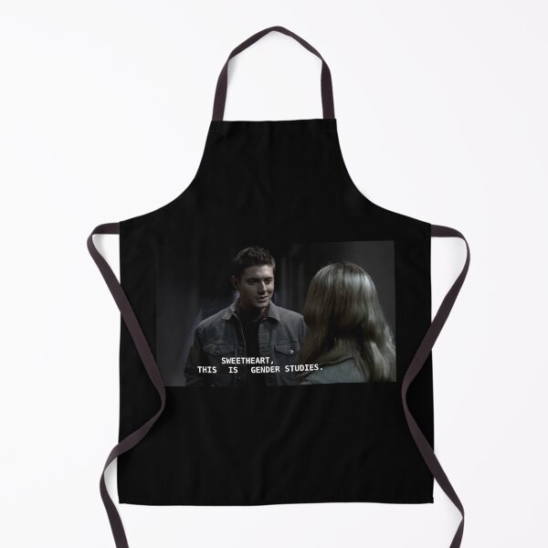 Item preview, "Sweetheart, this is gender studies." Dean Winchester Quote designed and sold by jennifersbodies.