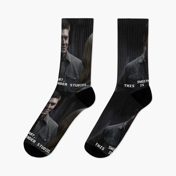 Item preview, "Sweetheart, this is gender studies." Dean Winchester Quote designed and sold by jennifersbodies.