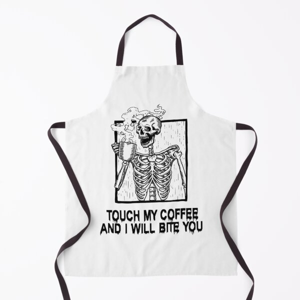 Item preview, Skull Touch My Coffee I Will Bite You designed and sold by BiancaMoss51.