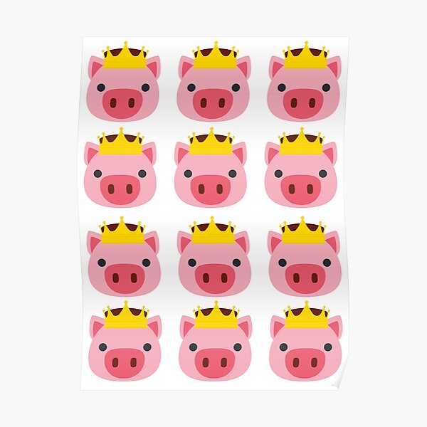 Technoblade Emoji Posters | Redbubble