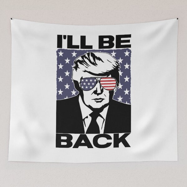 Item preview, Trump I Will Be Back designed and sold by BiancaMoss51.