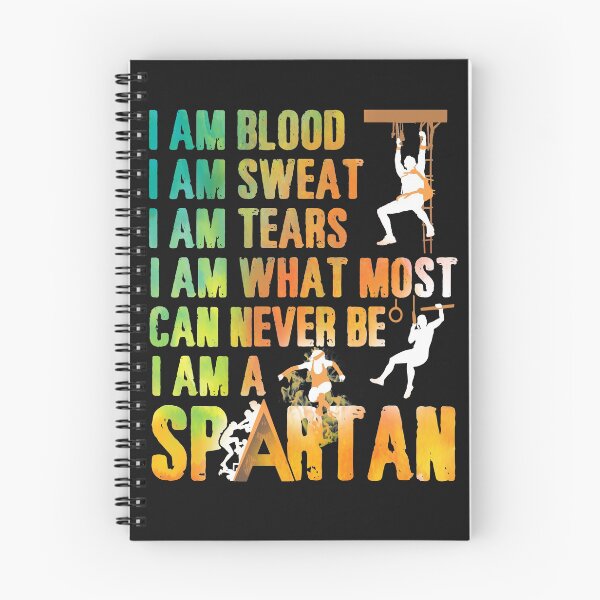 Item preview, Spartan I Am Blood Sweat Tears I Am A Spartan designed and sold by teest2209.