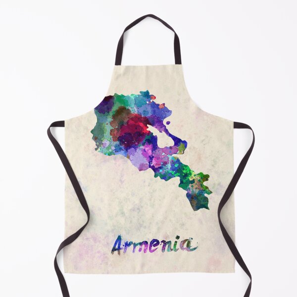 Item preview, Armenia watercolor map designed and sold by paulrommer.