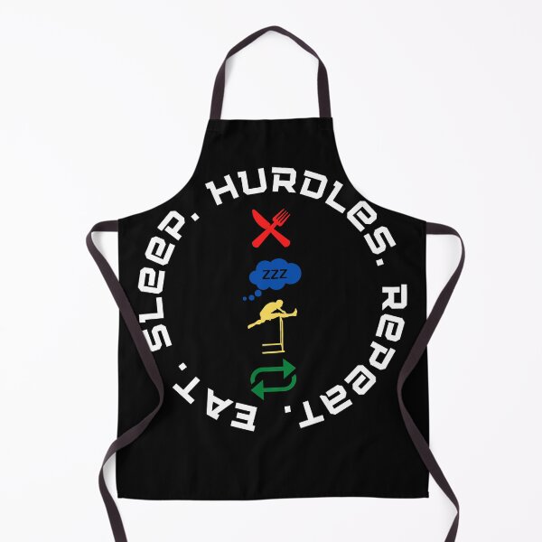 Item preview, Eat, sleep, hurdles, repeat, funny tshirt designed and sold by Coots89.