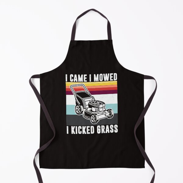Item preview, I Came I Mowed I Kicked Grass Funny Gardening Lawn Mower designed and sold by BiancaMoss51.
