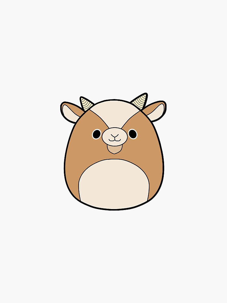 squishmallow brown goat