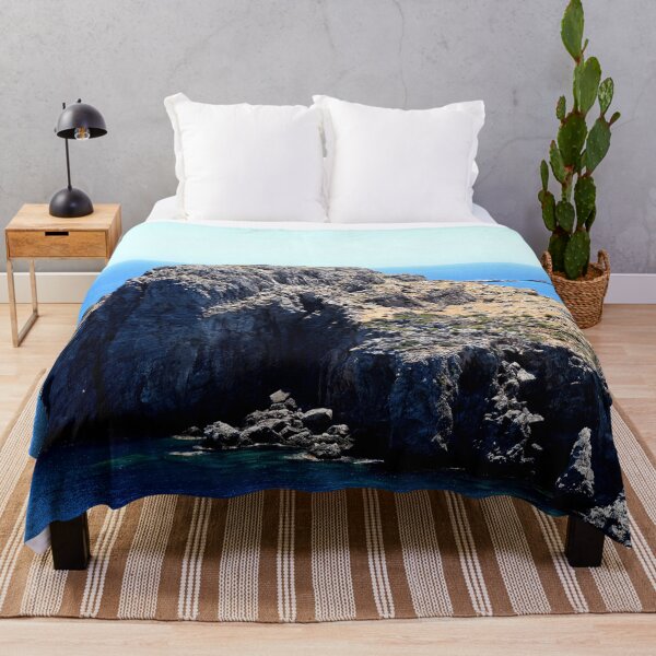 Item preview, Sea cliff with mediterranean sea in Greece designed and sold by Michaelerch.