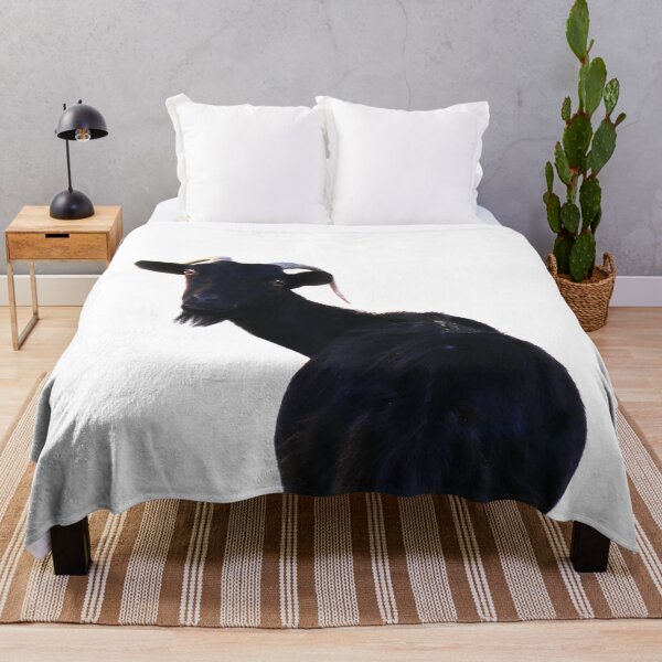 Item preview, Funny Goat looking at you on a white background designed and sold by Michaelerch.