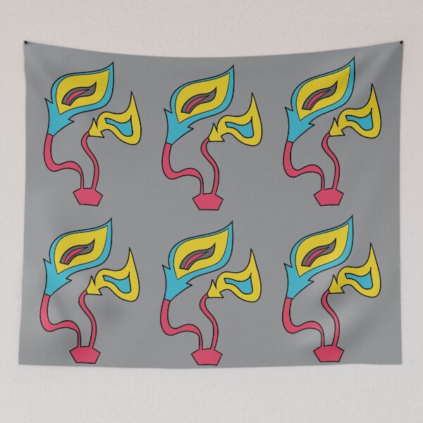 Item preview, Funky Fire Flowers designed and sold by VazMasDesign.