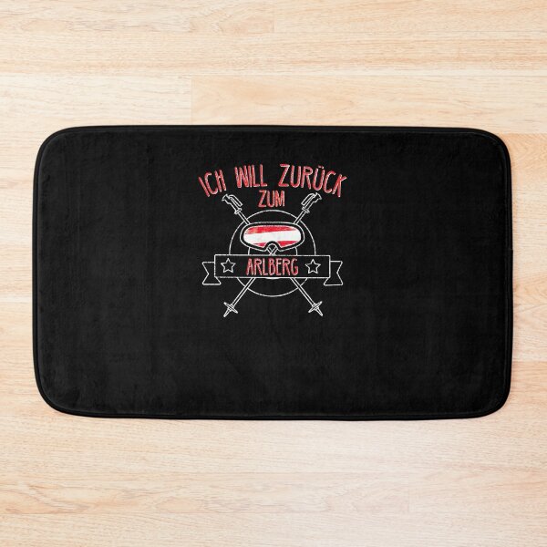 Item preview, Arlberg Austria skiing gift idea designed and sold by TodayrShirts.