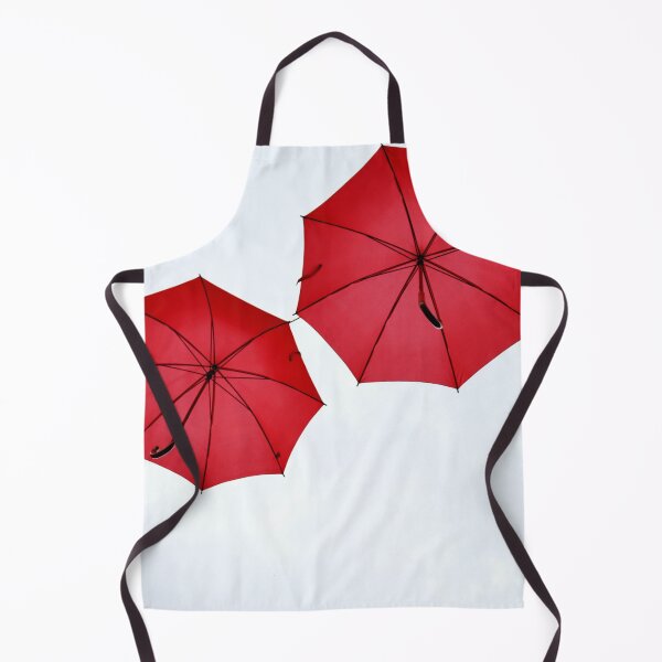 Item preview, Red umbrellas hanging in the air designed and sold by Michaelerch.