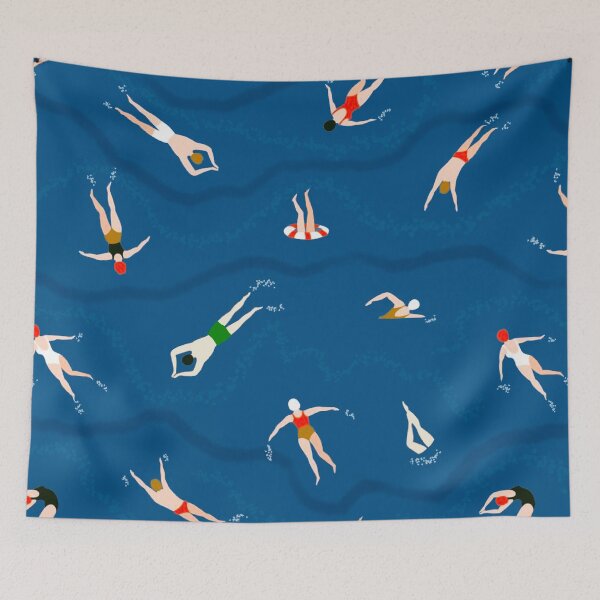 Item preview, People Swimming  designed and sold by MarcSabuncu.