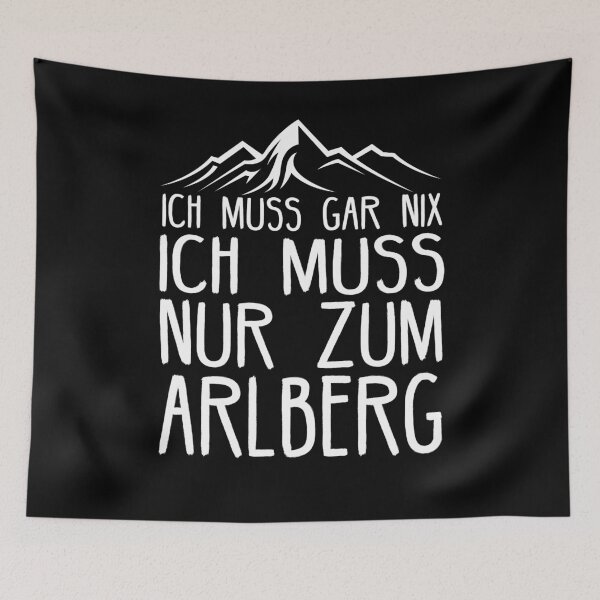 Item preview, Arlberg Austria skiing gift idea designed and sold by TodayrShirts.