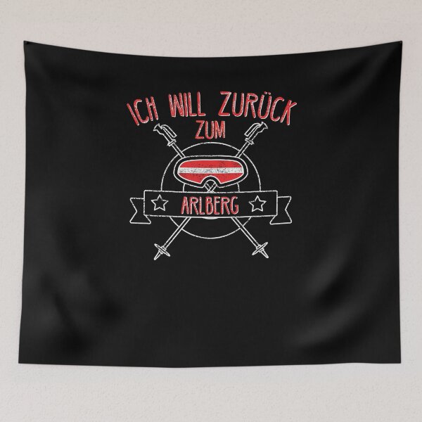 Item preview, Arlberg Austria skiing gift idea designed and sold by TodayrShirts.