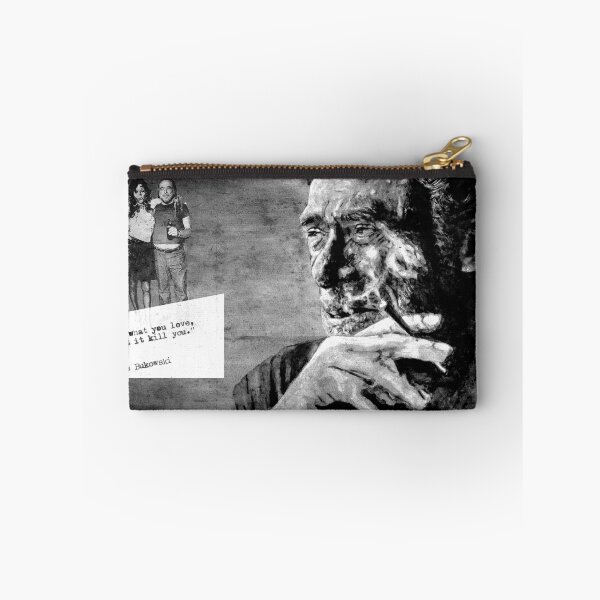Item preview, BUKOWSKI - LOVE version - black designed and sold by ARTito.